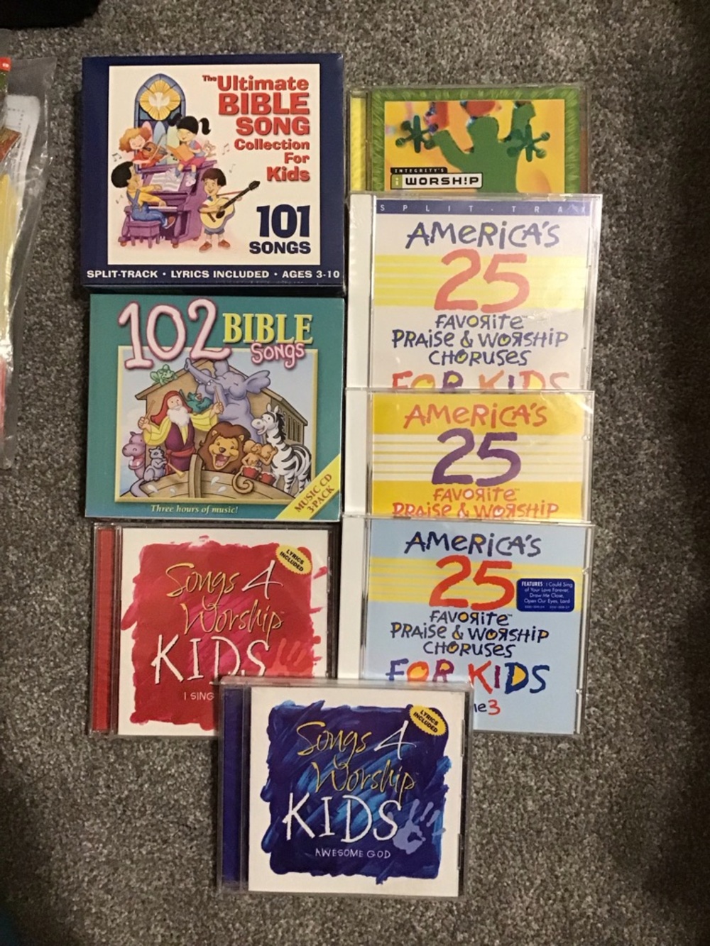 13 Music CDs Bible Music kids New Christian